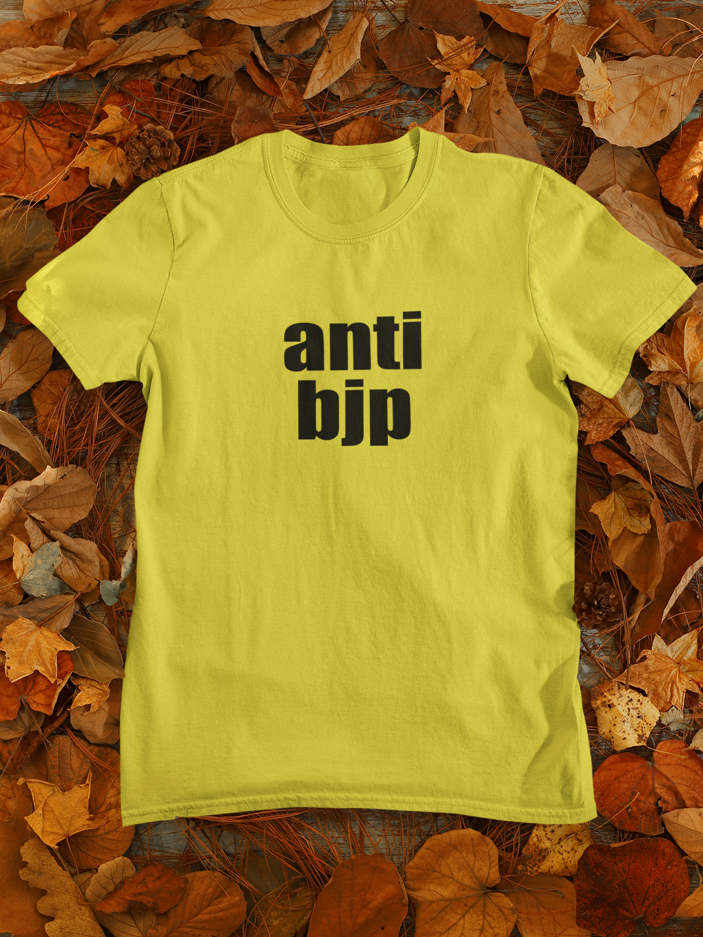 Anti Bjp Anti Government Women Half Sleeves T-shirt- FunkyTeesClub