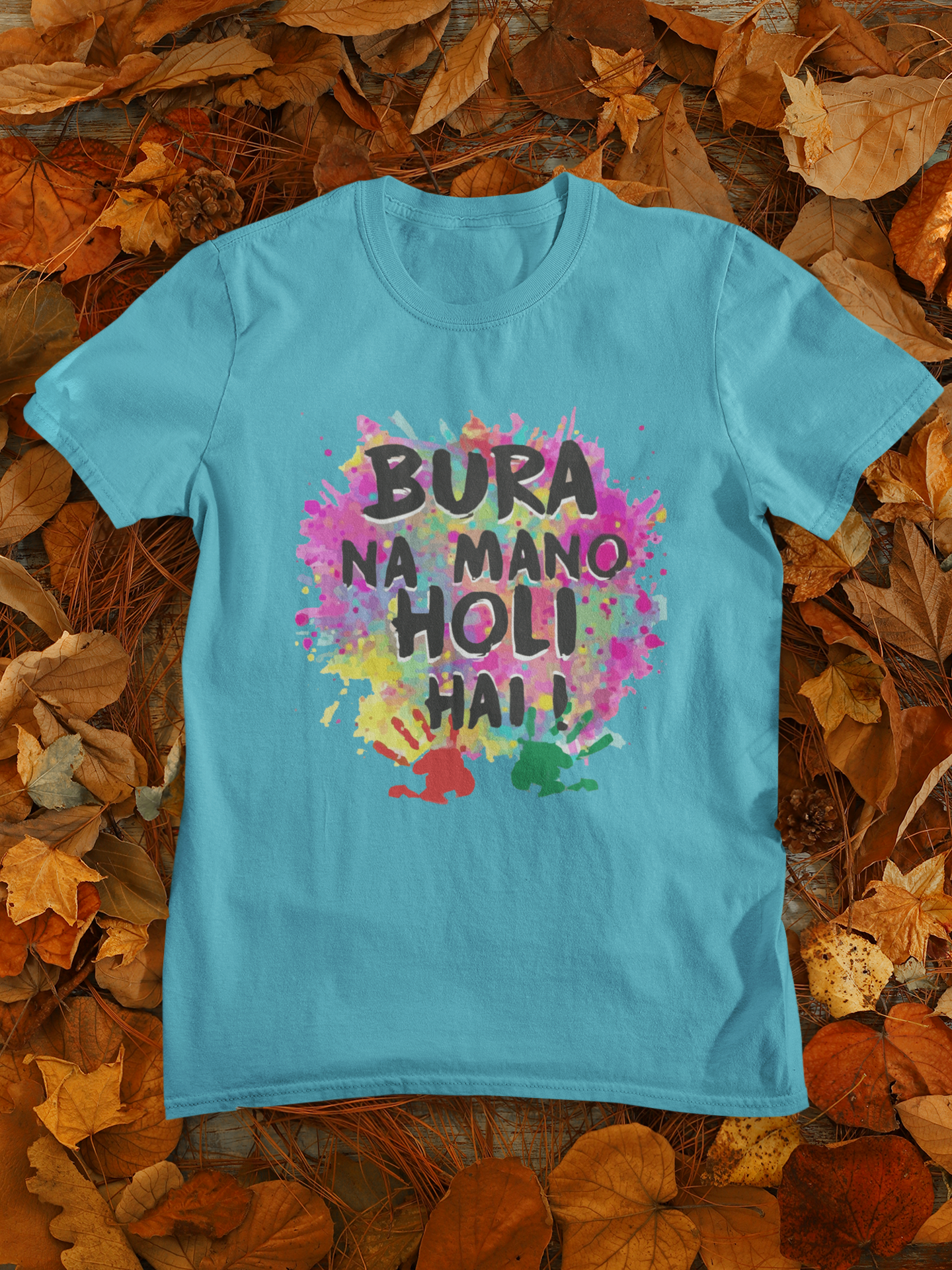 Bura Na Mano Holi Hai Women Half Sleeves T-shirt- FunkyTeesClub
