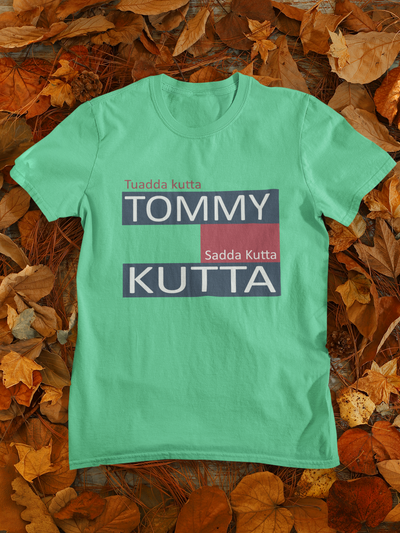 Tommy Kutta Desi Mens Half Sleeves T-shirt- FunkyTeesClub