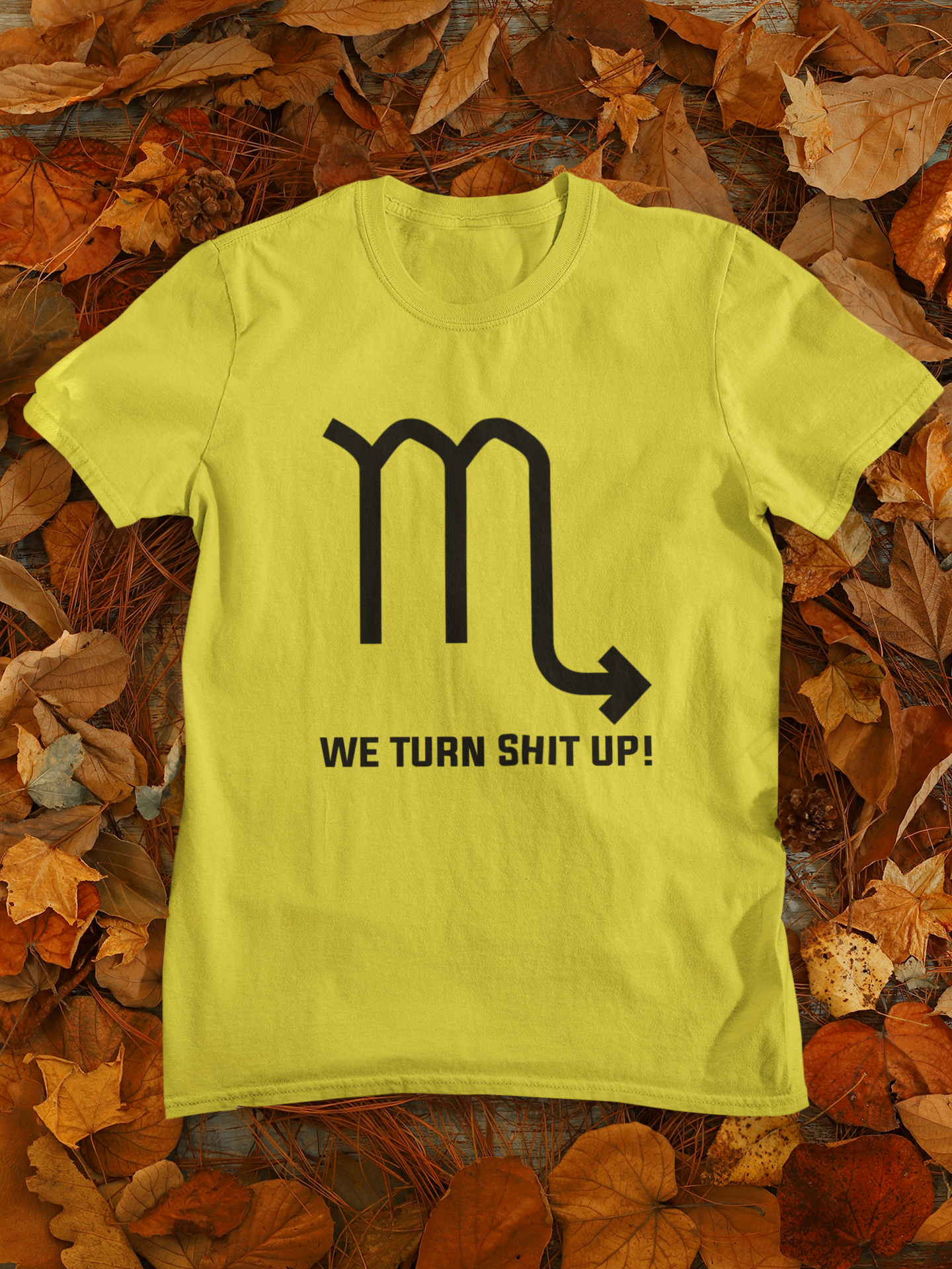 Scorpio Zodiac Sign Mens Half Sleeves T-shirt- FunkyTeesClub
