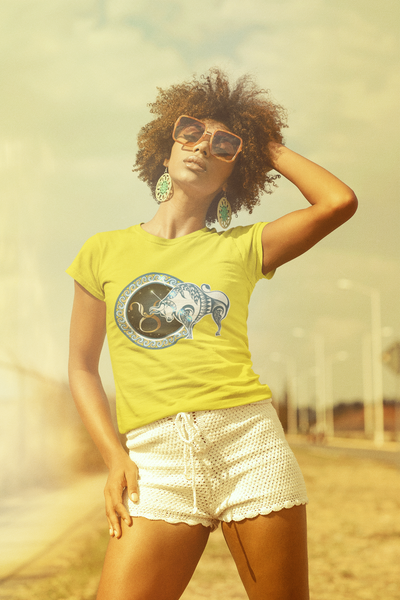 Taurus Zodiac Sign Women Half Sleeves T-shirt- FunkyTeesClub