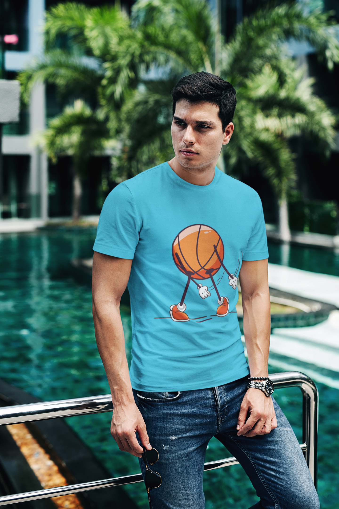 Football Dabbing Mens Half Sleeves T-shirt- FunkyTeesClub