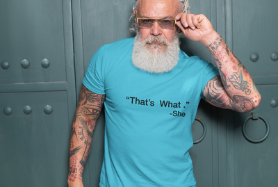 Thats what she said Mens Half Sleeves T-shirt- FunkyTeesClub