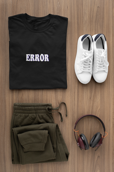 Error Minimal Women Half Sleeves T-shirt- FunkyTeesClub