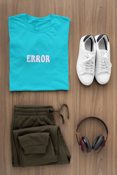 Error Minimal Women Half Sleeves T-shirt- FunkyTeesClub