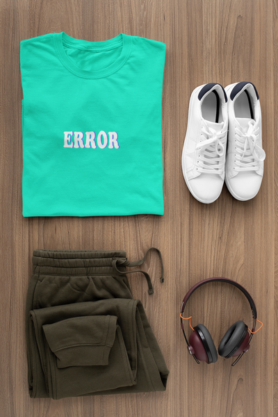 Error Minimal Women Half Sleeves T-shirt- FunkyTeesClub