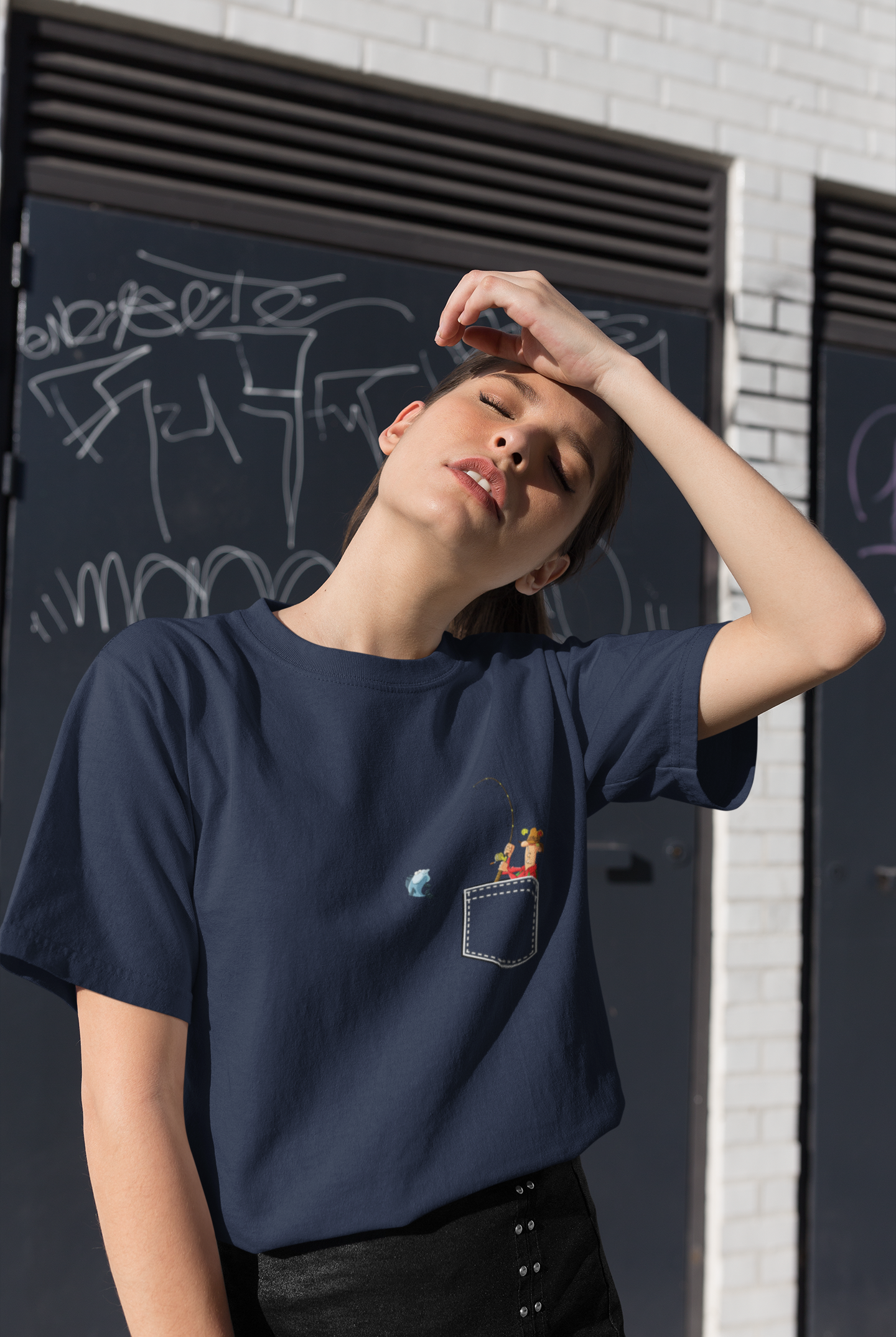Fisher Man Women Half Sleeves T-shirt- FunkyTeesClub
