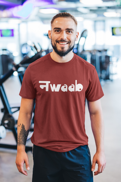 Nwaab Mens Half Sleeves T-shirt- FunkyTeesClub