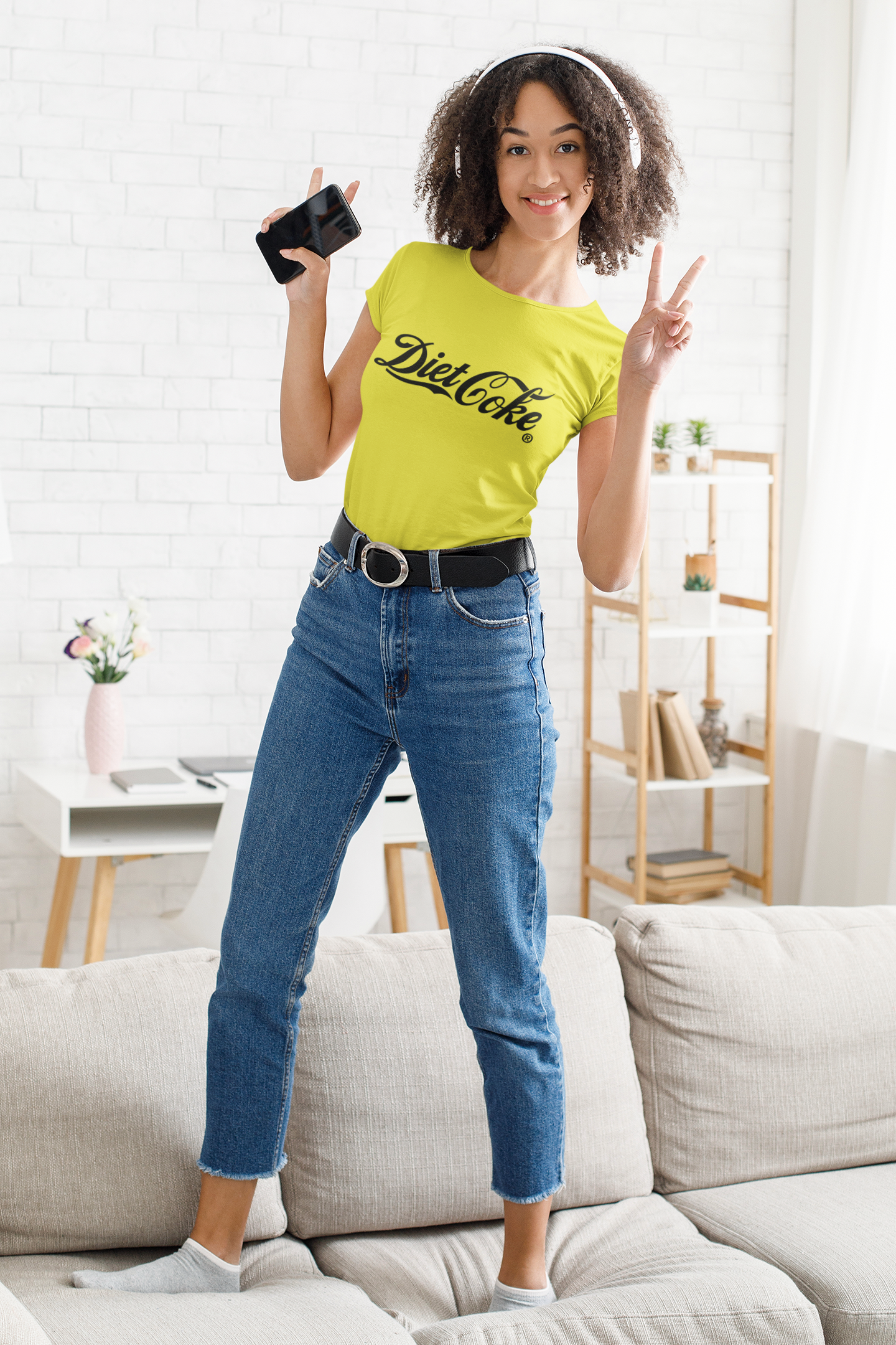 Diet Coke Women Half Sleeves T-shirt- FunkyTeesClub