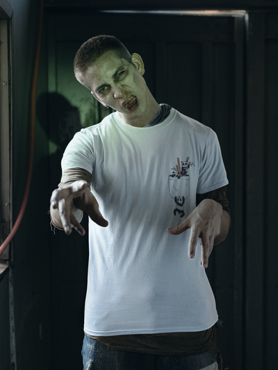 Panda Mens Half Sleeves T-shirt- FunkyTeesClub