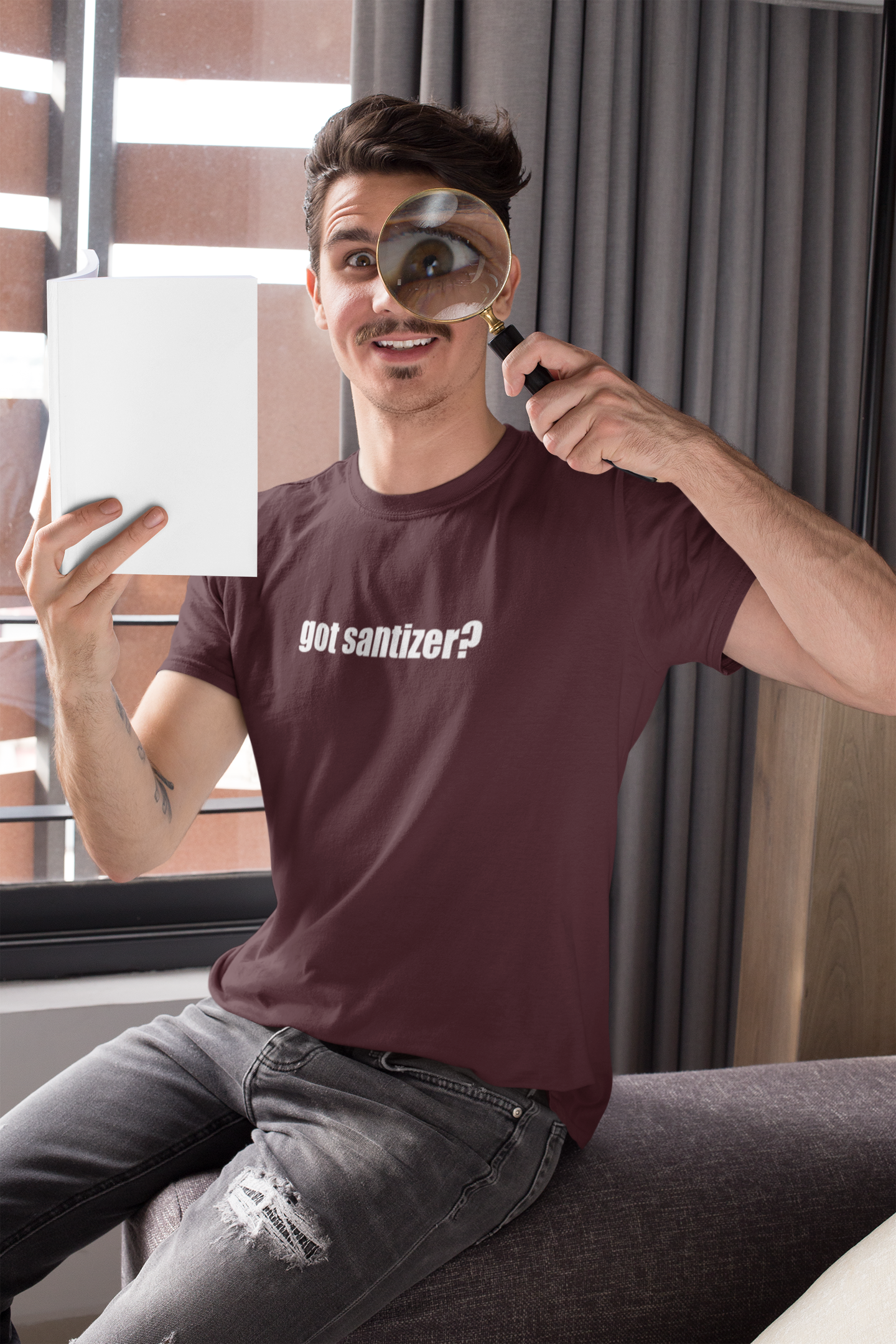 Got Sanitizer Mens Half Sleeves T-shirt- FunkyTeesClub