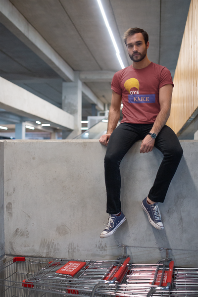 Oye Kake Mens Half Sleeves T-shirt- FunkyTeesClub