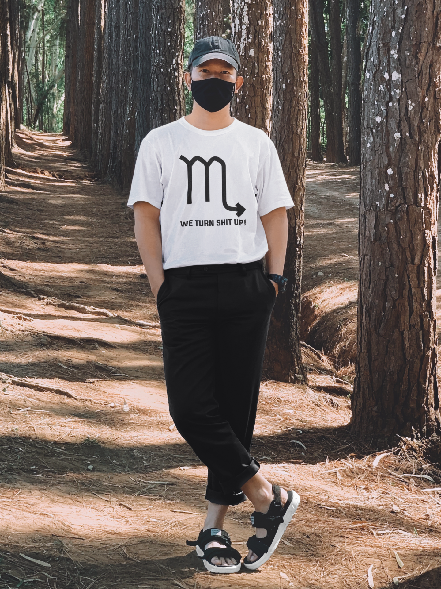 Scorpio Zodiac Sign Mens Half Sleeves T-shirt- FunkyTeesClub