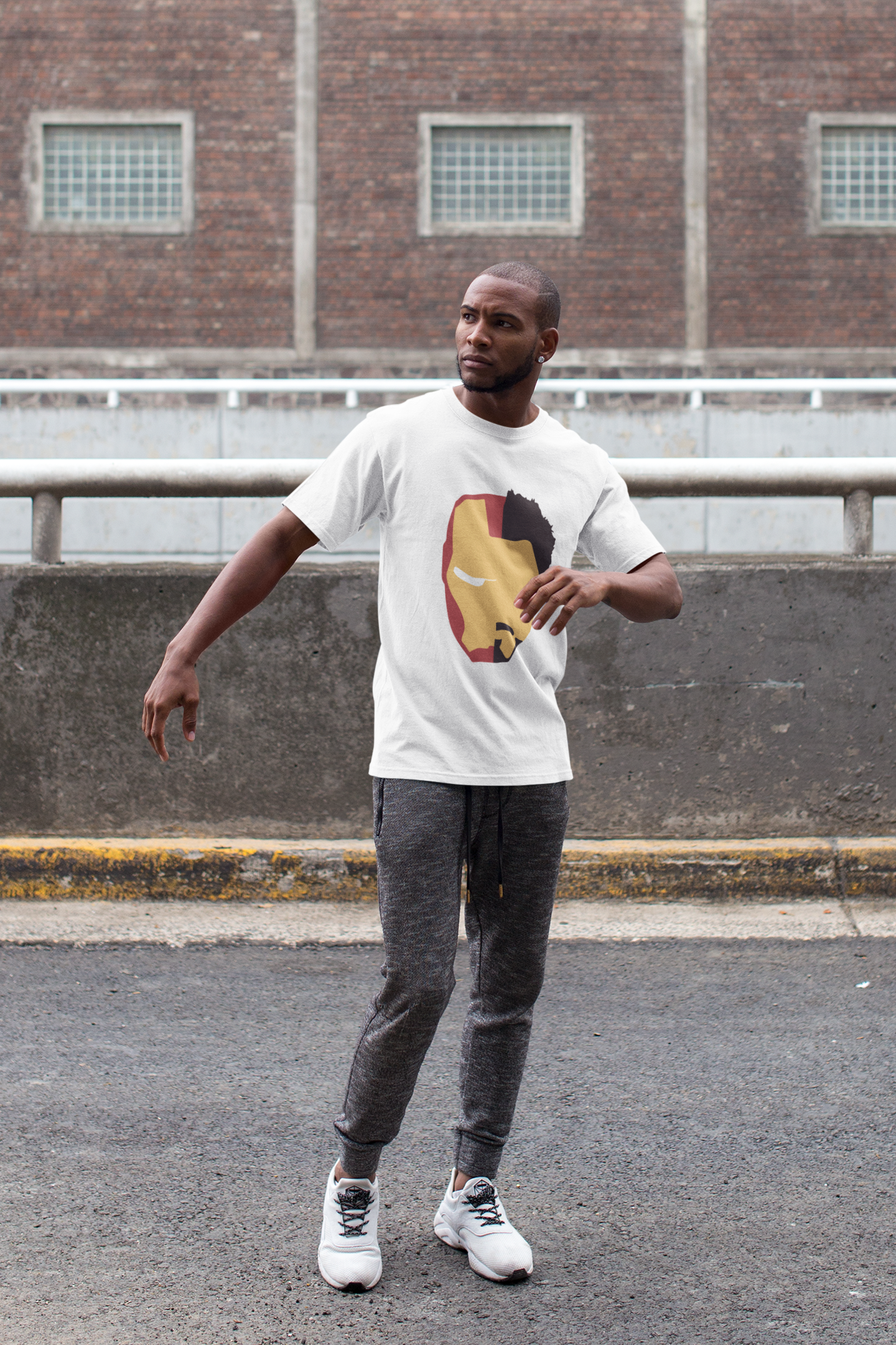 Iron Man Web Series Mens Half Sleeves T-shirt- FunkyTeesClub
