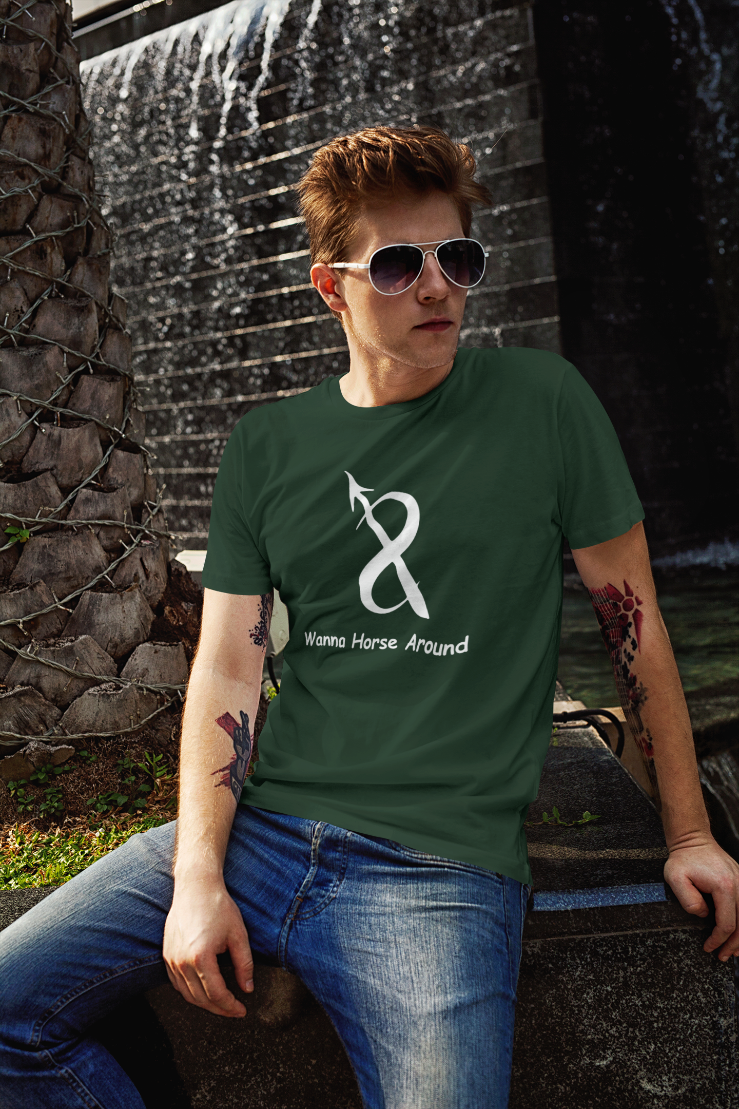 Sagittarius Zodiac Sign Mens Half Sleeves T-shirt- FunkyTeesClub