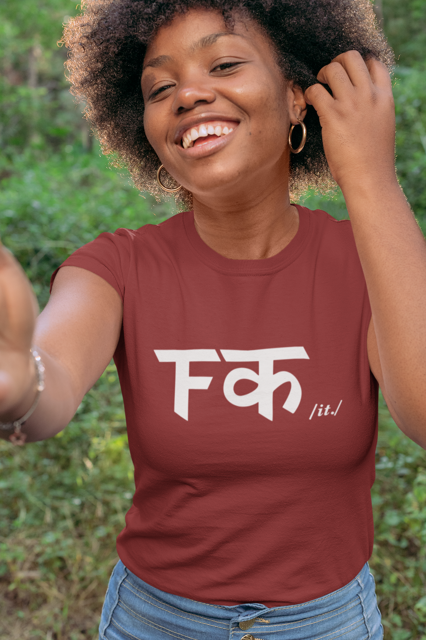 Fuck It Women Half Sleeves T-shirt- FunkyTeesClub