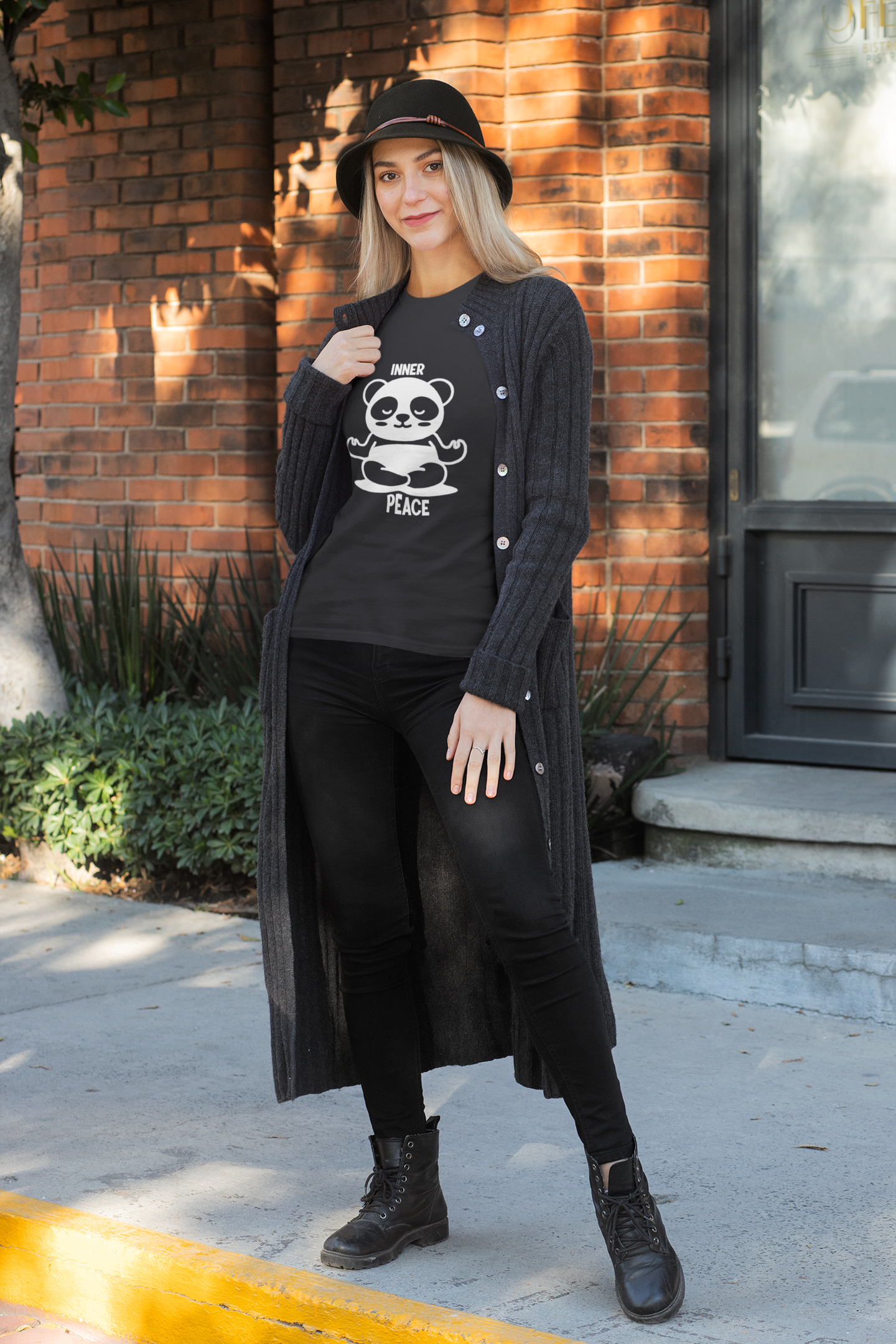 Inner Peace Women Half Sleeves T-shirt- FunkyTeesClub