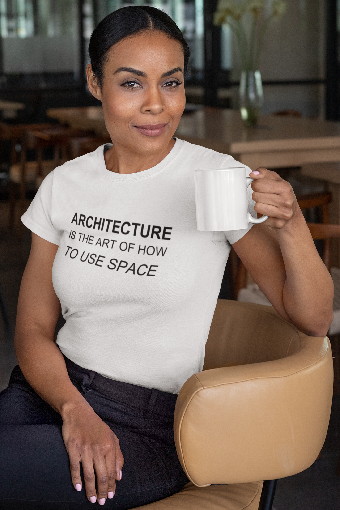 Architecture Is The Art Architect Profession Women Half Sleeves T-shirt- FunkyTeesClub