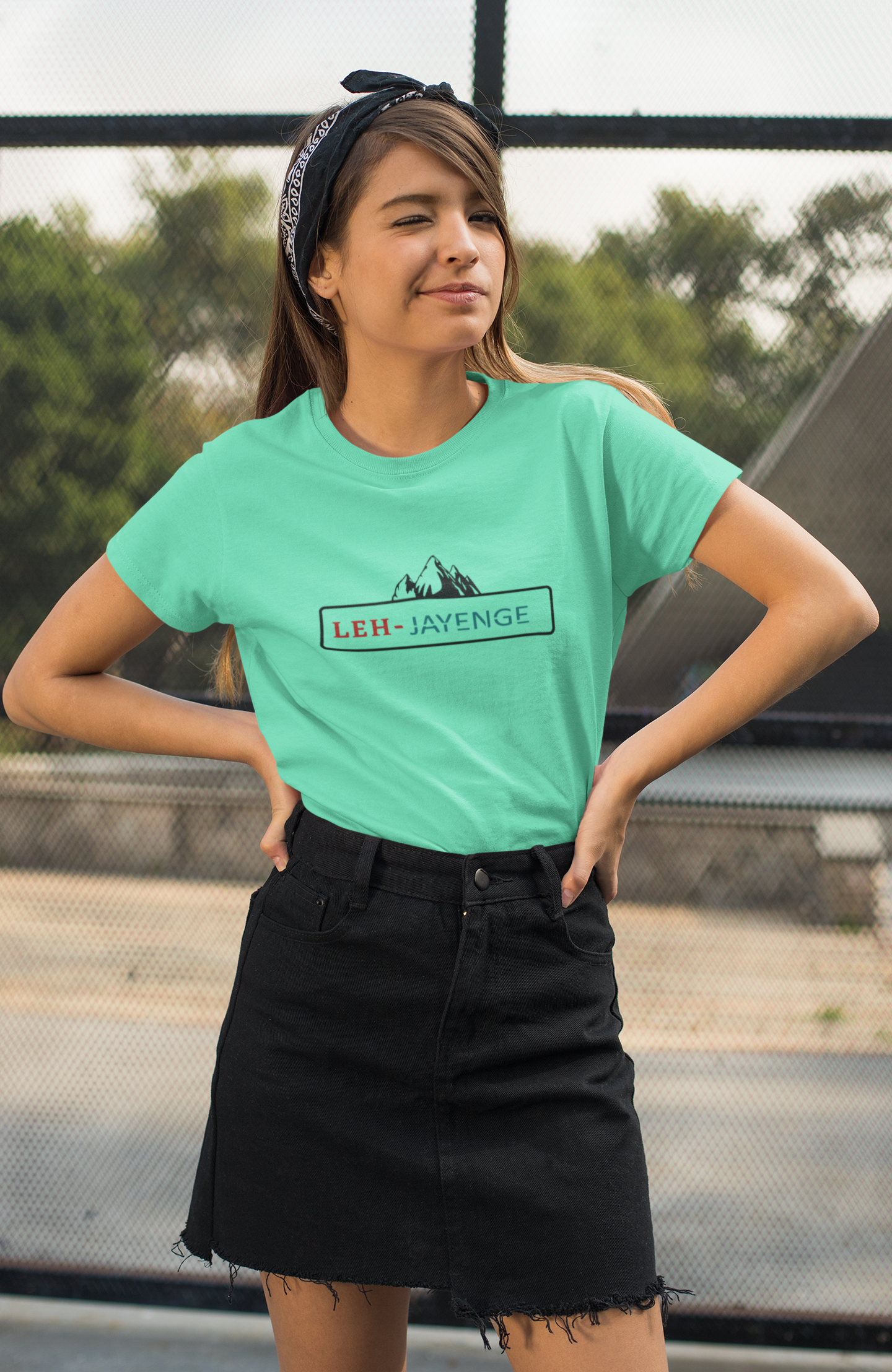 Leh Jayenge Women Half Sleeves T-shirt- FunkyTeesClub