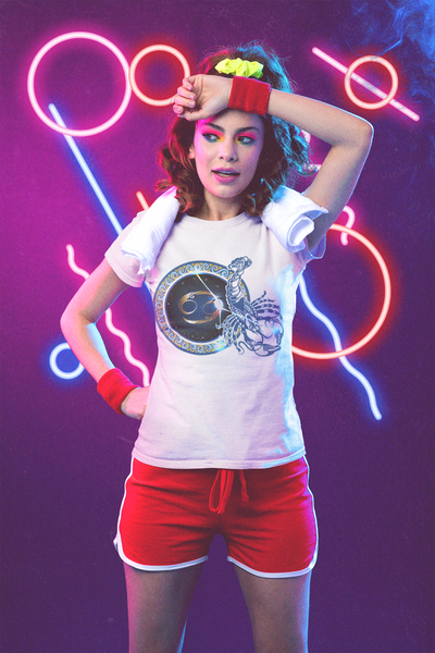 Cancer Zodiac Sign Women Half Sleeves T-shirt- FunkyTeesClub