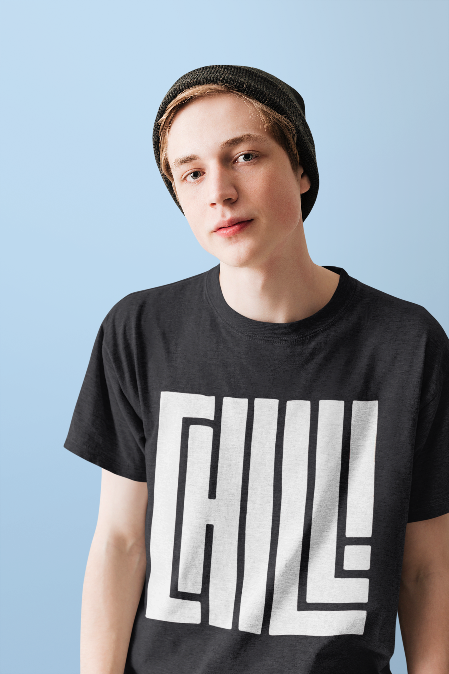 Chill Mens Half Sleeves T-shirt- FunkyTeesClub