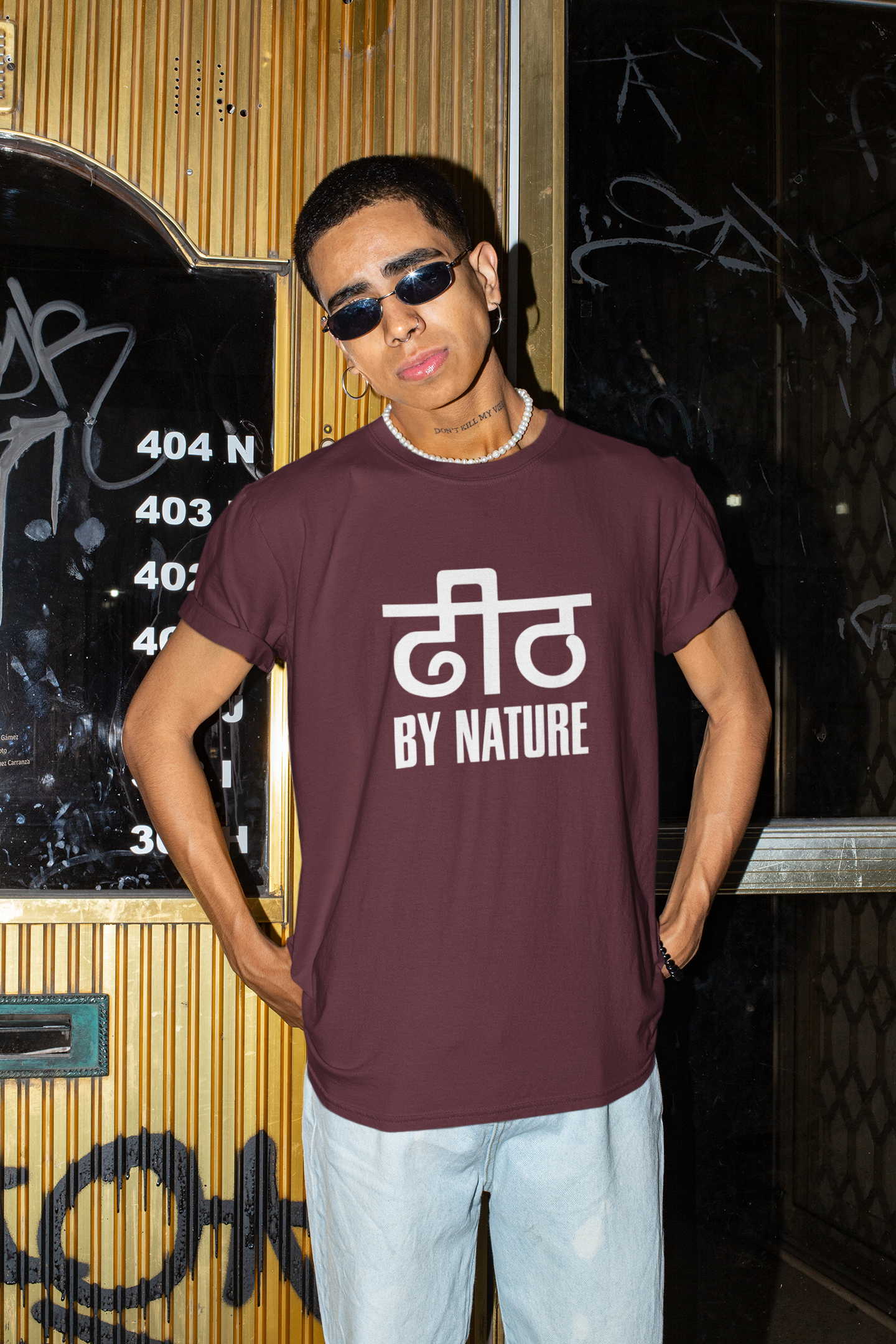 Dhith Desi Mens Half Sleeves T-shirt- FunkyTeesClub