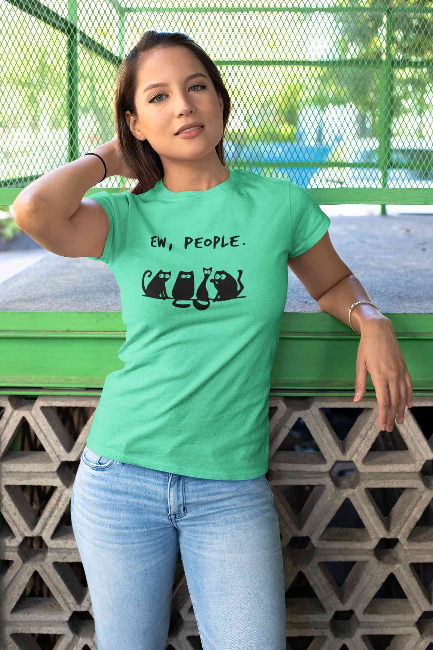Ew People Women Half Sleeves T-shirt- FunkyTeesClub