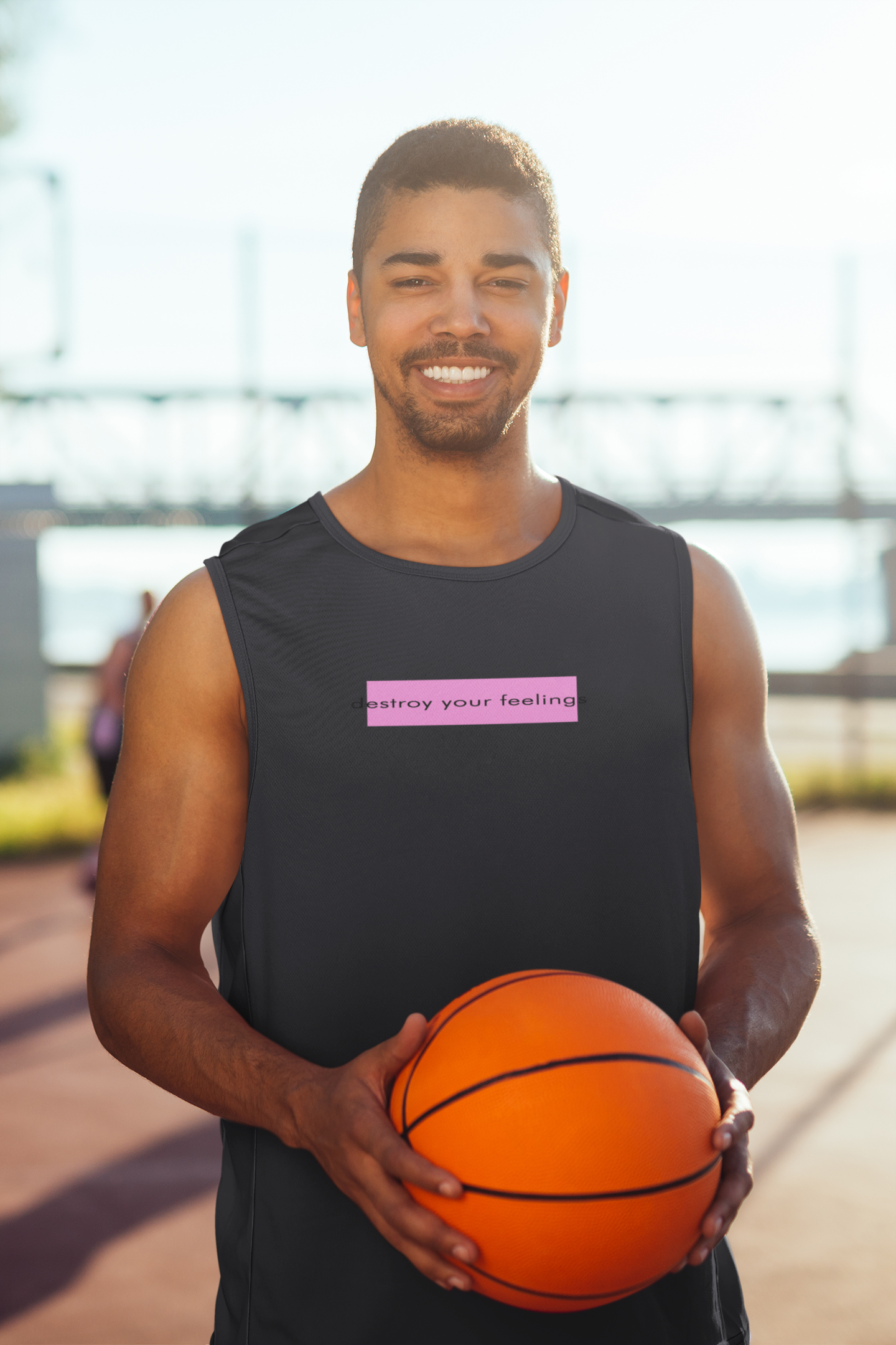 Destroy Your Feelings Minimal Men Sleeveless T-Shirts-FunkyTeesClub