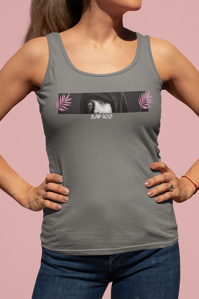 Rap God Minimals Women Tank Top- FunkyTeesClub
