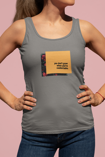 You Dont Grow Minimals Women Tank Top- FunkyTeesClub