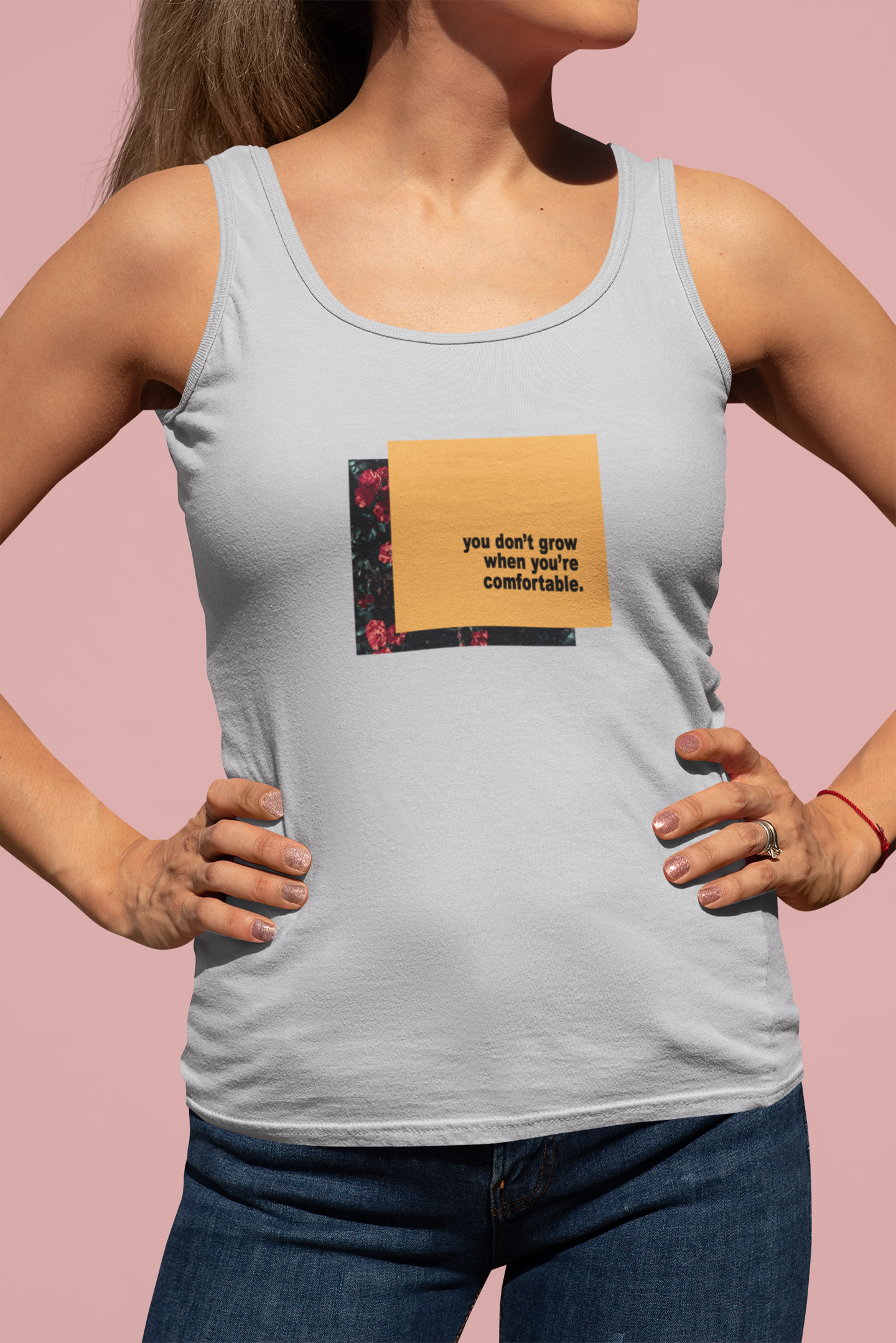 You Dont Grow Minimals Women Tank Top- FunkyTeesClub