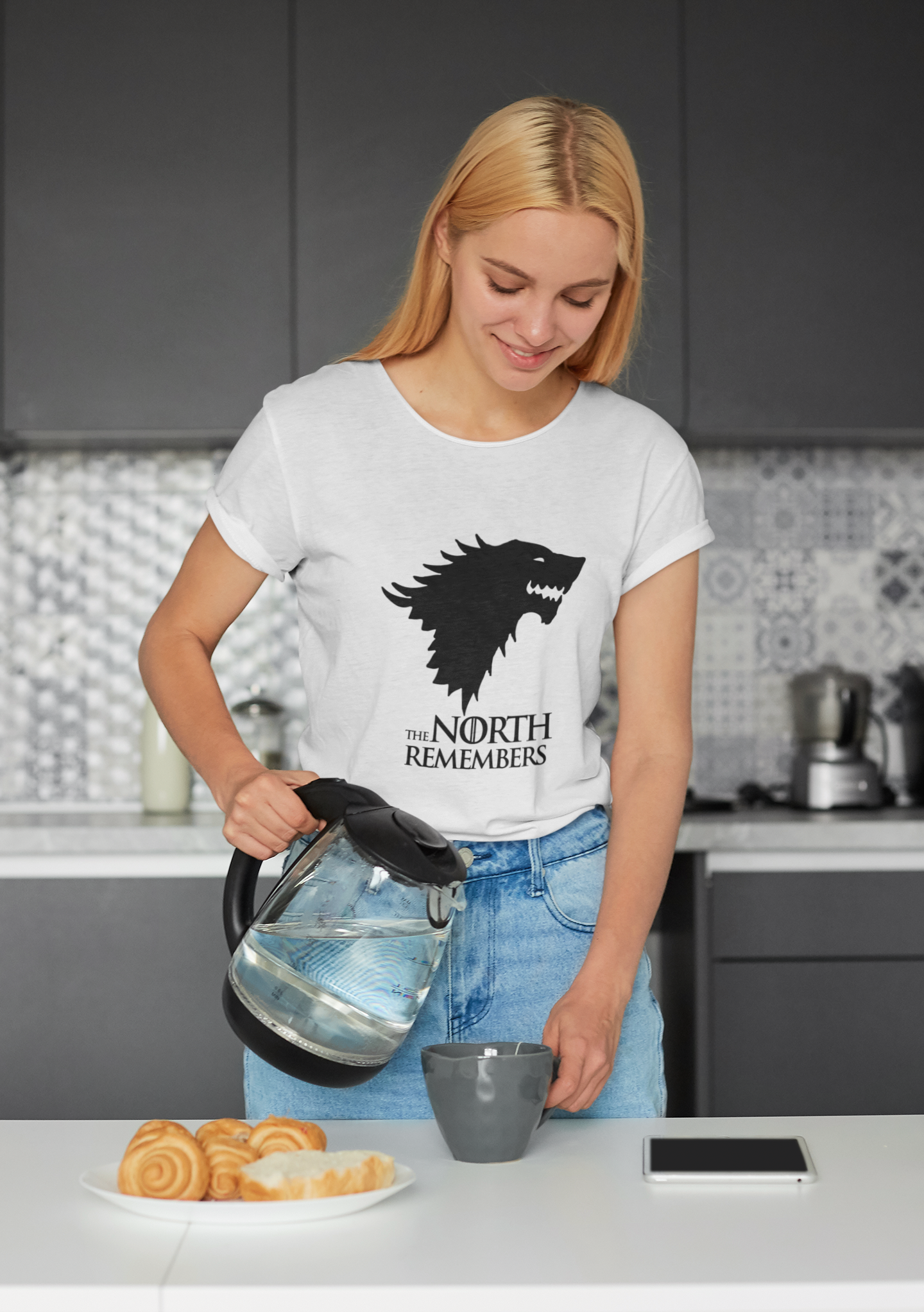 The North Remembers Web Series Women Half Sleeves T-shirt- FunkyTeesClub