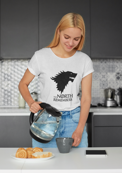 The North Remembers Web Series Women Half Sleeves T-shirt- FunkyTeesClub