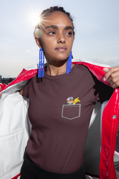 Pokémon Women Half Sleeves T-shirt- FunkyTeesClub