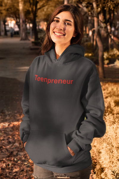 Teenpreneur Hoodies for Women-FunkyTeesClub - Funky Tees Club