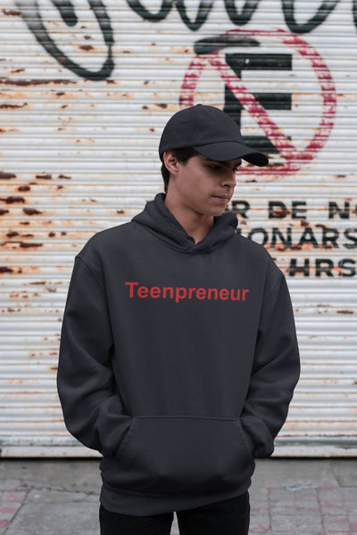 Teenpreneur Men Hoodies-FunkyTeesClub - Funky Tees Club