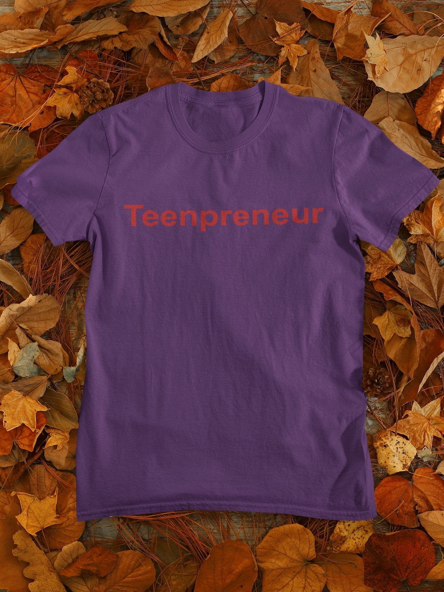 Teenpreneur Mens Half Sleeves T-shirt- FunkyTeesClub - Funky Tees Club