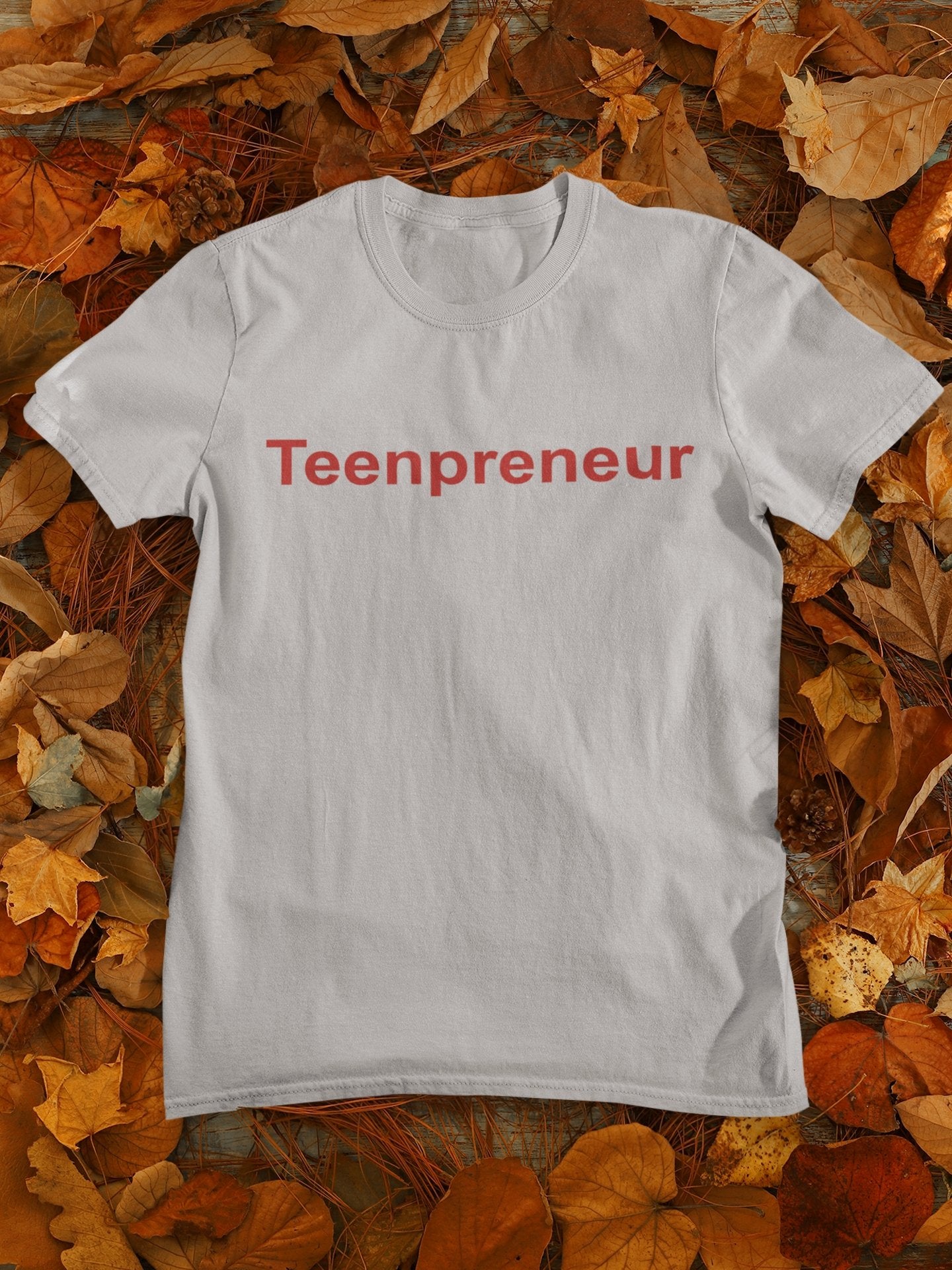 Teenpreneur Mens Half Sleeves T-shirt- FunkyTeesClub - Funky Tees Club