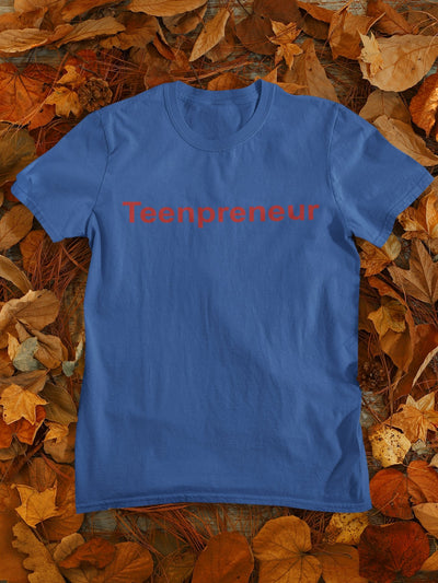 Teenpreneur Women Half Sleeves T-shirt- FunkyTeesClub - Funky Tees Club