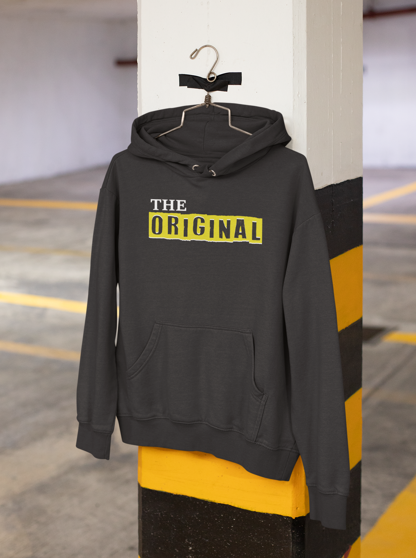 The Original Father and Son Black Matching Hoodies- FunkyTeesClub