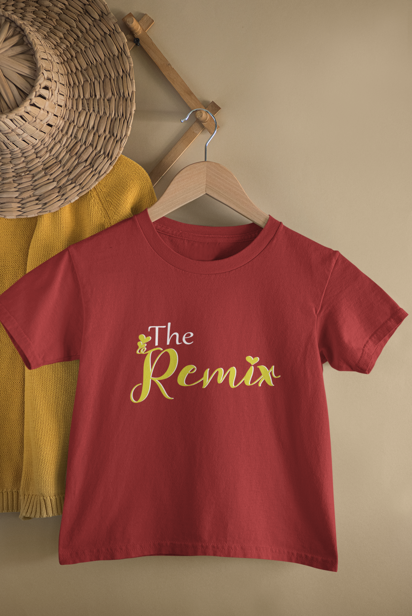 The Original Mother And Son Red Matching T-Shirt- FunkyTeesClub