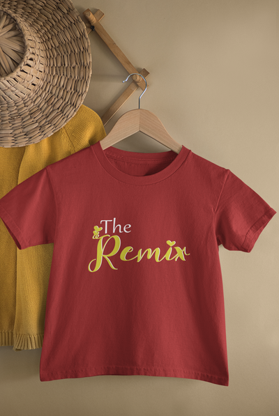 The Original Mother And Son Red Matching T-Shirt- FunkyTeesClub