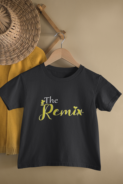 The Original Mother And Son Black Matching T-Shirt- FunkyTeesClub