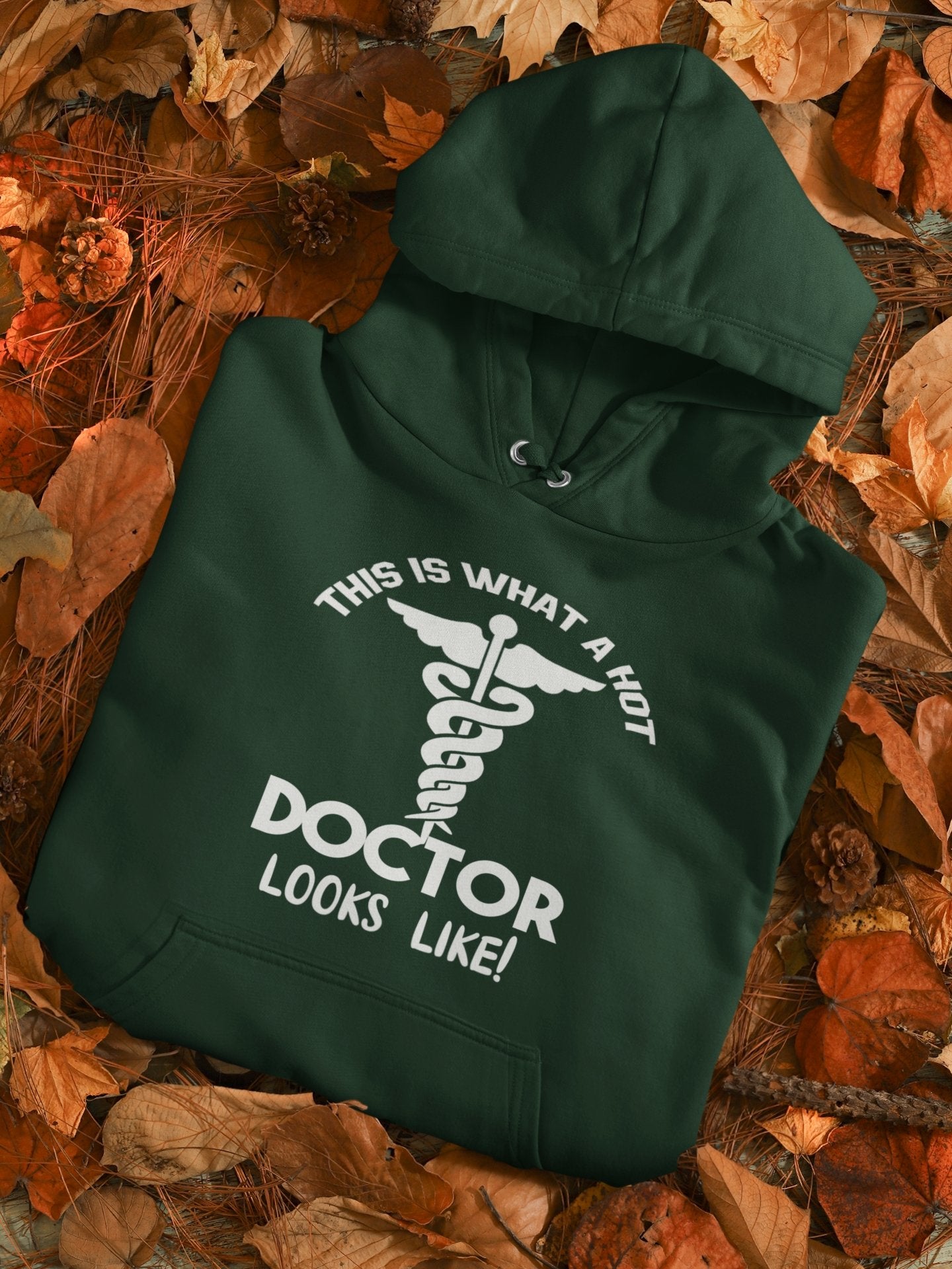 This Is What A Hot Doctor Looks Like Men Hoodies-FunkyTeesClub - Funky Tees Club