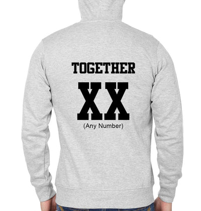 Together since Couple Hoodie-FunkyTees - Funky Tees Club