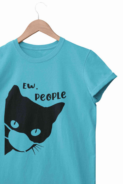 Ew People Women Half Sleeves T-shirt- FunkyTeesClub