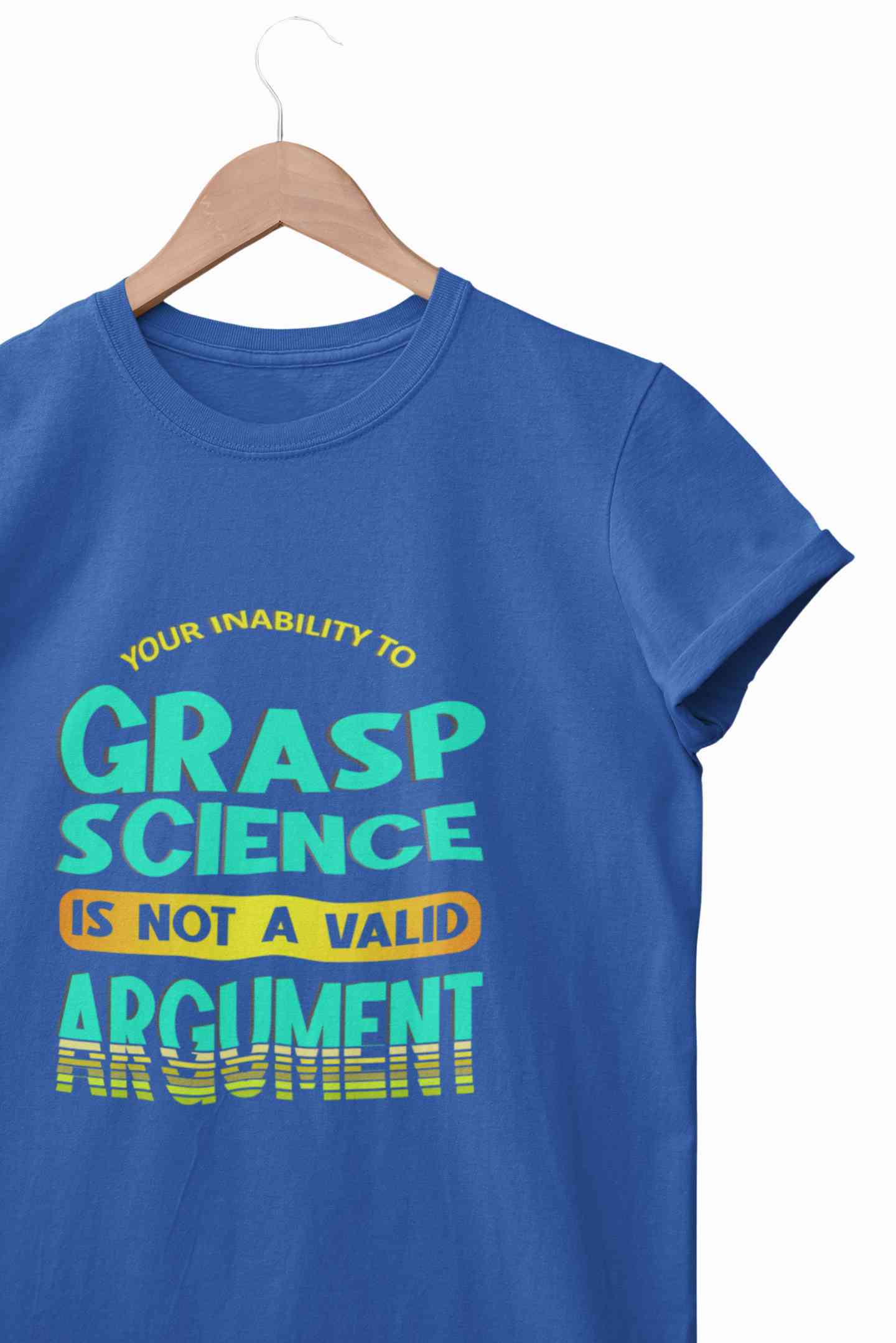 Not A Valid Argument Women Half Sleeves T-shirt- FunkyTeesClub