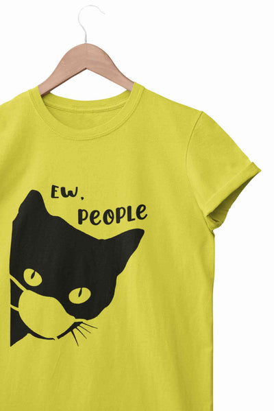Ew People Mens Half Sleeves T-shirt- FunkyTeesClub