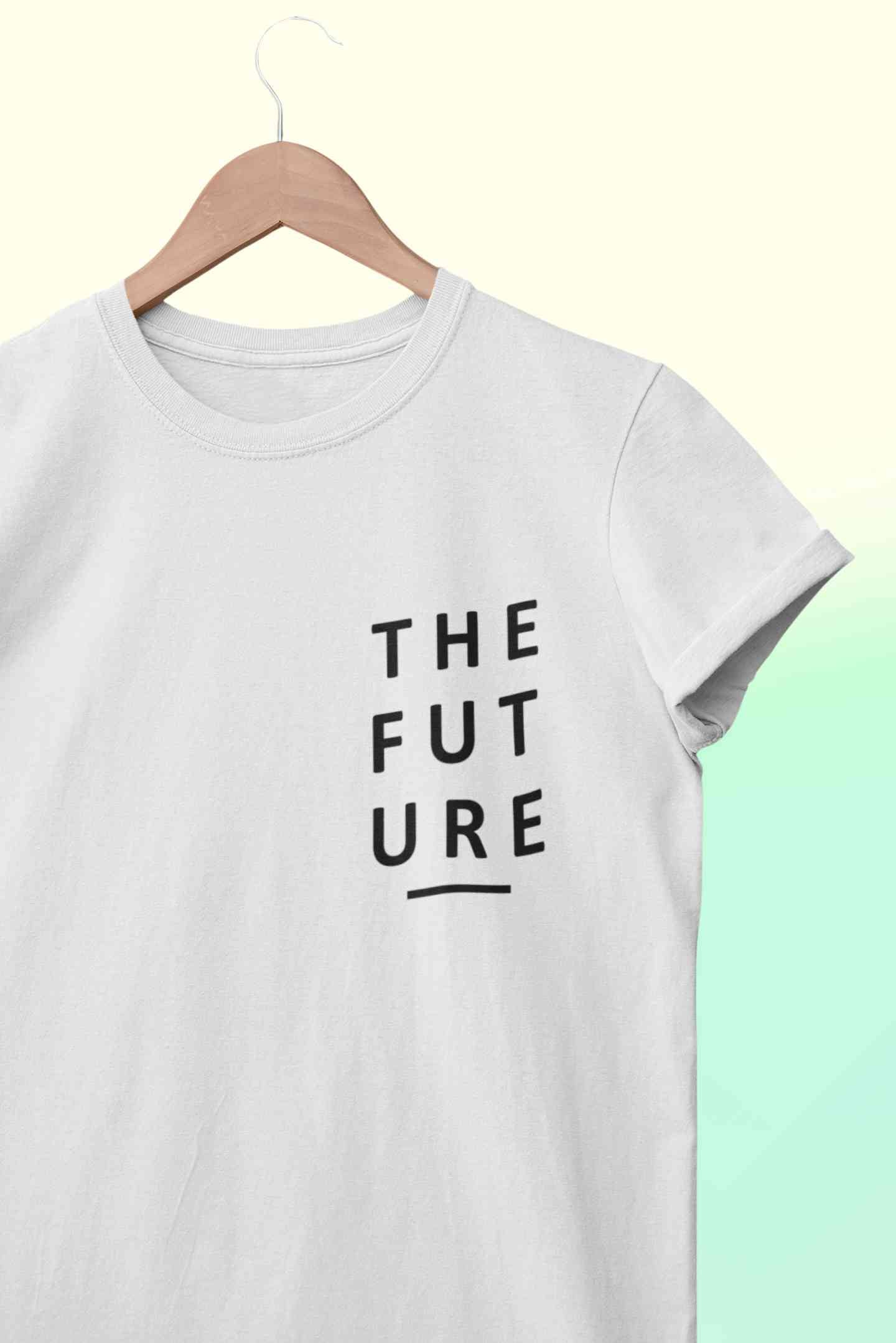 Future Women Half Sleeves T-shirt- FunkyTeesClub