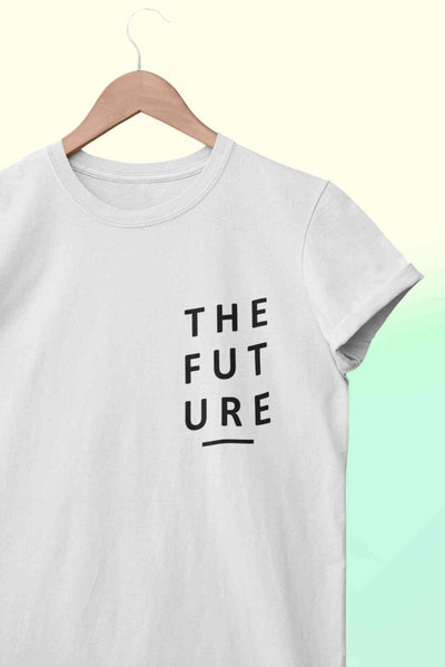 Future Women Half Sleeves T-shirt- FunkyTeesClub
